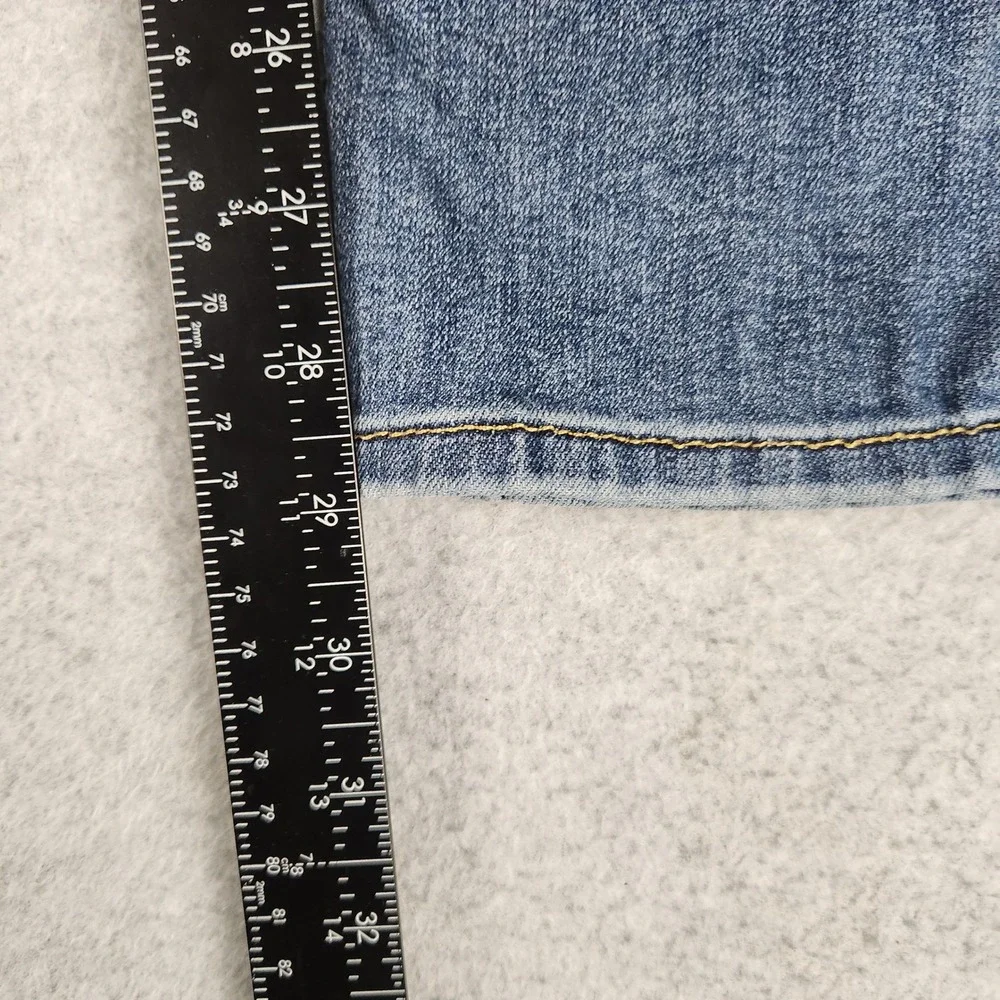 Urban Pipeline Jeans Men W30 Blue Denim Whiskered Medium Wash Ultraflex Straight